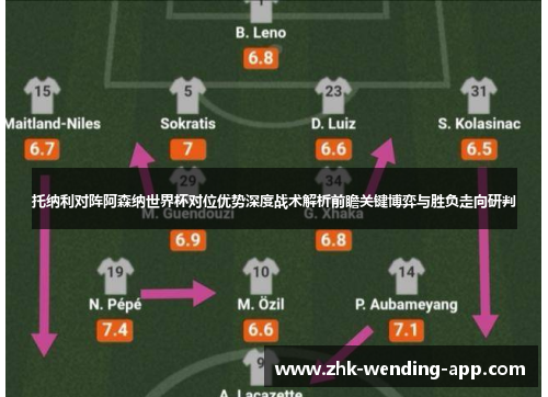 托纳利对阵阿森纳世界杯对位优势深度战术解析前瞻关键博弈与胜负走向研判